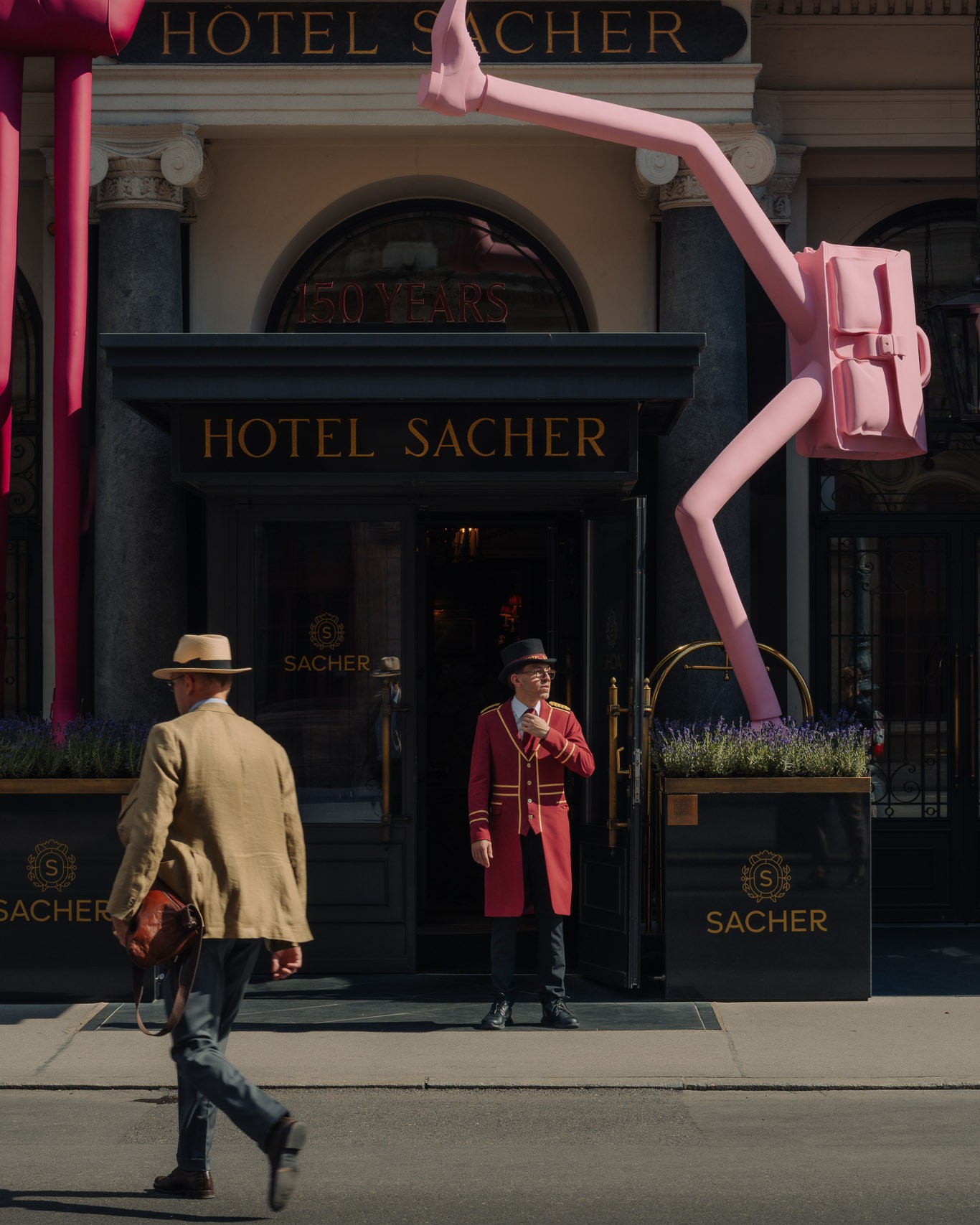 Fachada Hotel Sacher