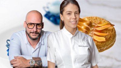 colagem com chefs Luiz Filipe Souza e Tássia Magalhães