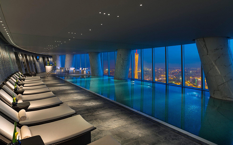 Hua Spa, instalado dentro do hotel Four Seasons, em Guangzhou, na China