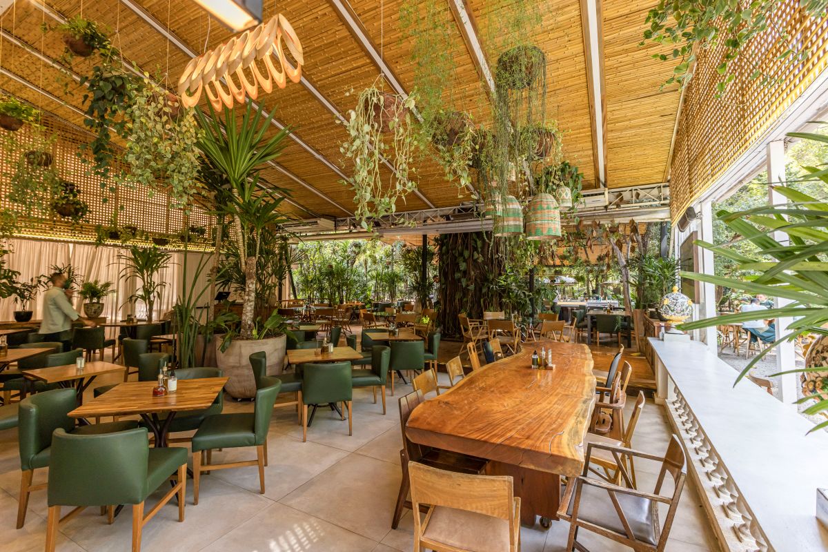 Restaurante Capim Santo na Avenida Faria Lima